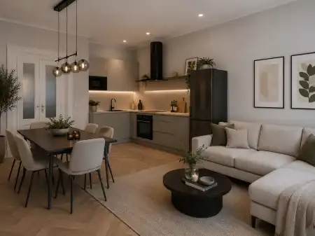 Eladó új építésű téglalakás, Budapest, VI. kerület 1 szoba 42 m² 74.6 M Ft